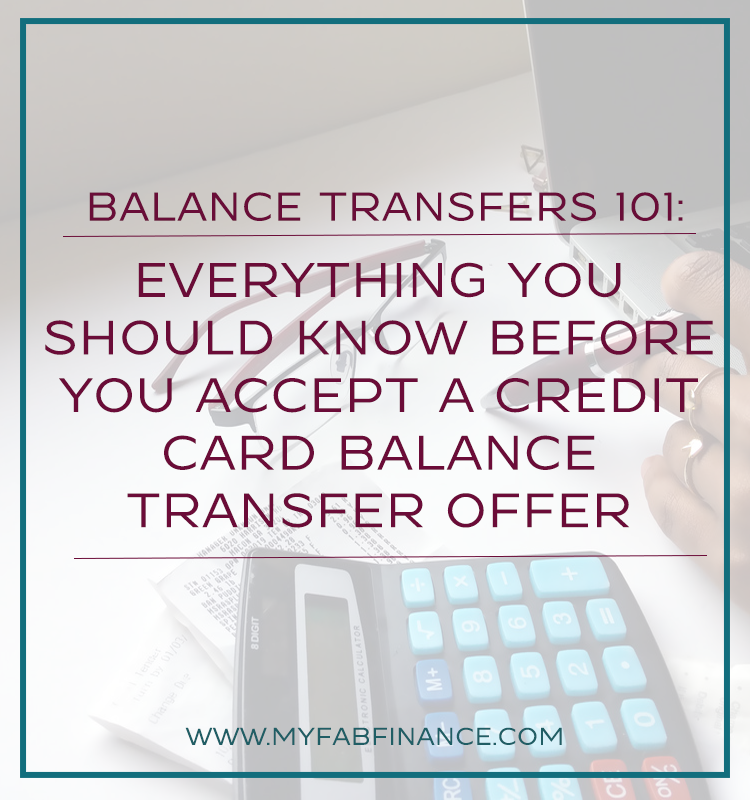 credit card balance transfer