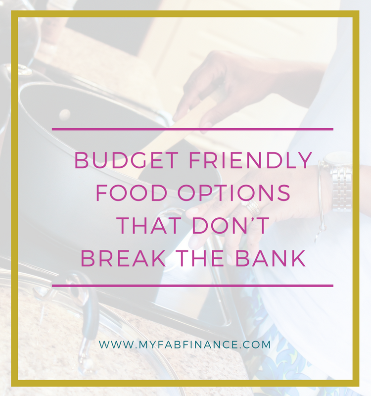 budget friendly food options